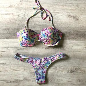 Victoria Secret Push Up Bikini Top & Itsy Bottoms